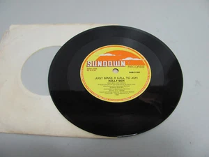 Kelly Beh – Just Make A Call To Joh / Answer To A Skite Vinyl 45rpm Record Rare - Bild 1 von 5