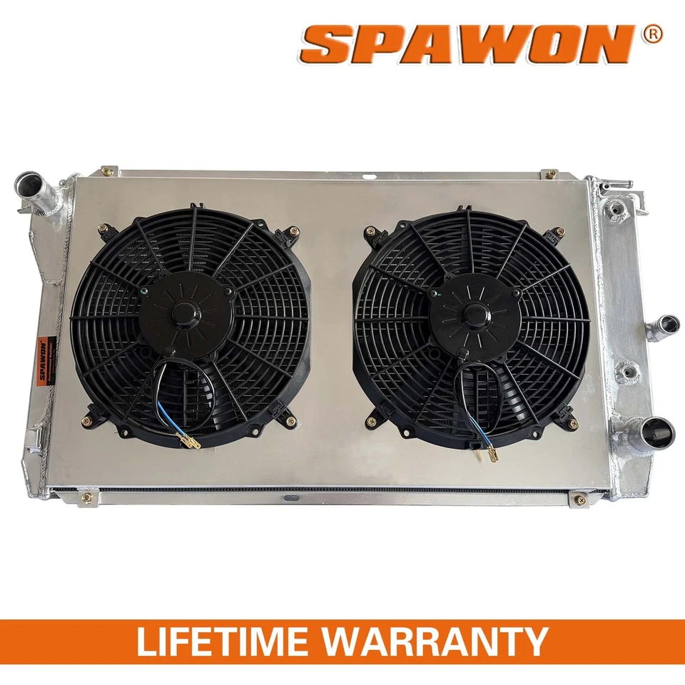 Aluminum Radiator Fan Shroud for Ford Falcon Fairlane EF El NF NL xH Ltd V6 V8