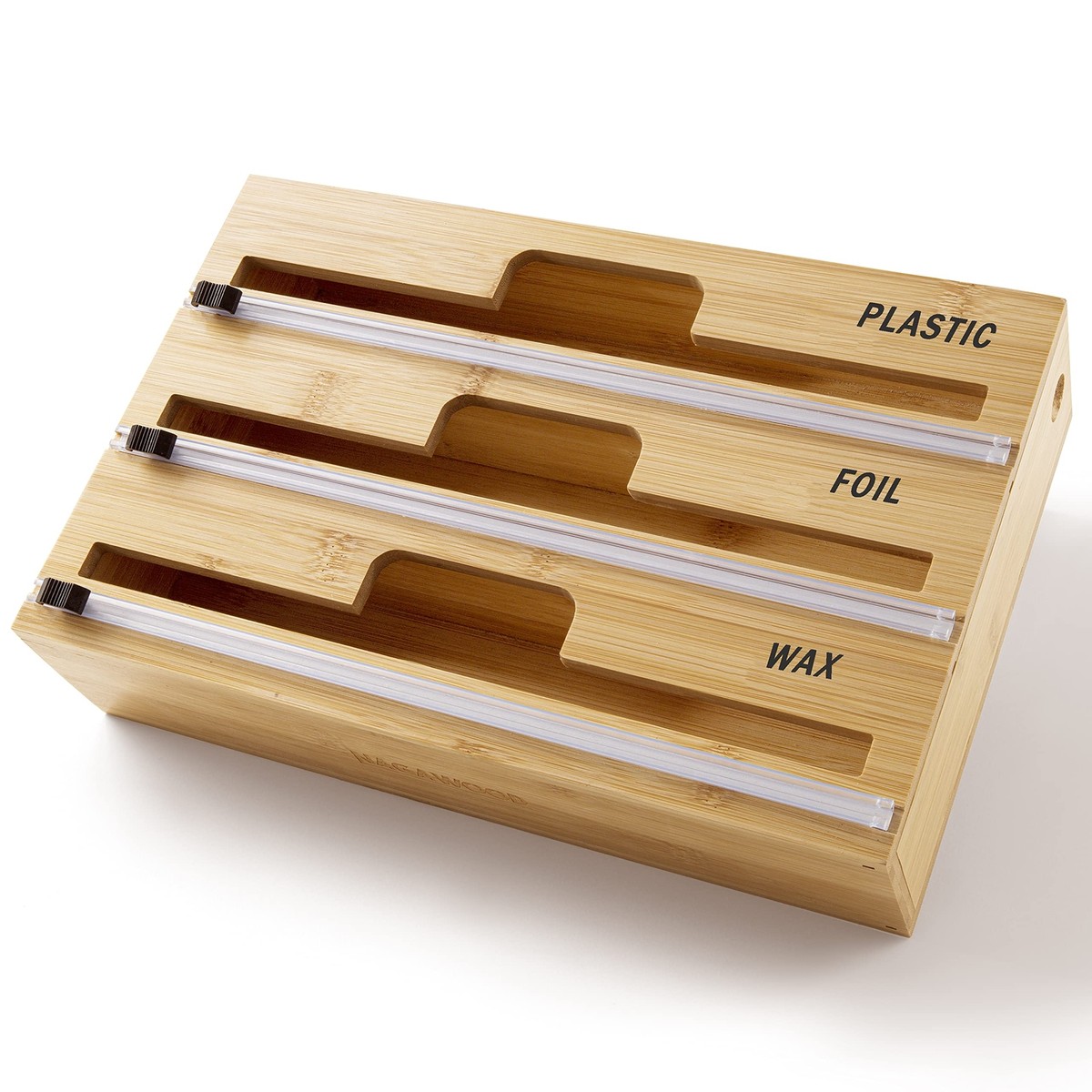 Dispenser Magnetico 3-in-1 Per Pellicola, Alluminio E Carta Cucina - Taglierina Integrata, Senza Forare - Foto 5