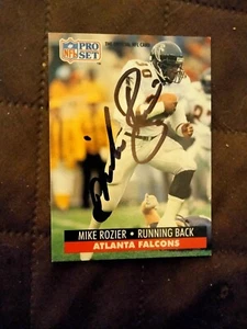 Mike Rozier Autographed Trading Card Nebraska Football - Picture 1 of 1