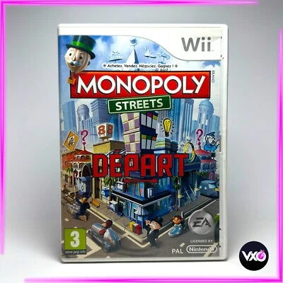 Monopoly Streets  Jeu Nintendo Wii Multilingue  Vidéogame Rétro Vintage - Photo 1/4