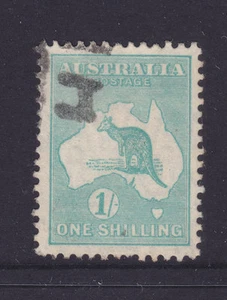 KANGAROO: 1/ GREEN SM WMK F.USED. - Picture 1 of 1