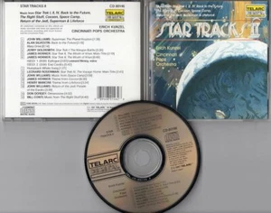 OST Soundtrack CD STAR TRACKS II Erich Kunzel 1990 Telarc - rare MADE IN JAPAN - Imagen 1 de 1