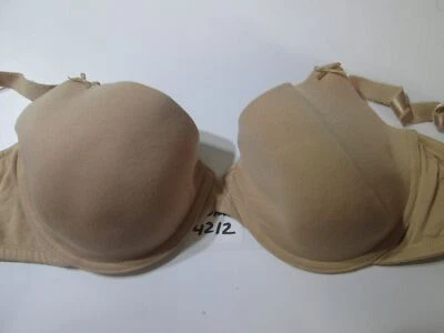 Motherhood Maternity Bra Size 38E Beige Underwired Lined Nursing Adjustable - Image 1 of 4