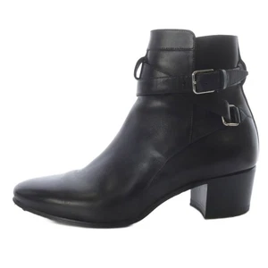 Botas Saint Laurent Paris para mujer talla 35,5 cuero negro - Imagen 1 de 8