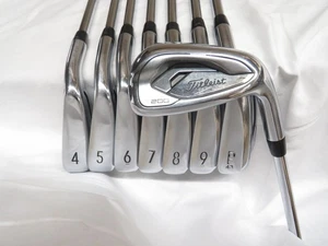 Used Titleist T200 Iron Set 4-PW, 48* Project X LZ 120 Stiff Flex Steel Shafts - Picture 1 of 9