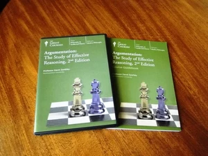 Great Courses Argumentation The Study Of Effective Reasoning 2nd Ed. DVD W/Book - Picture 1 of 2