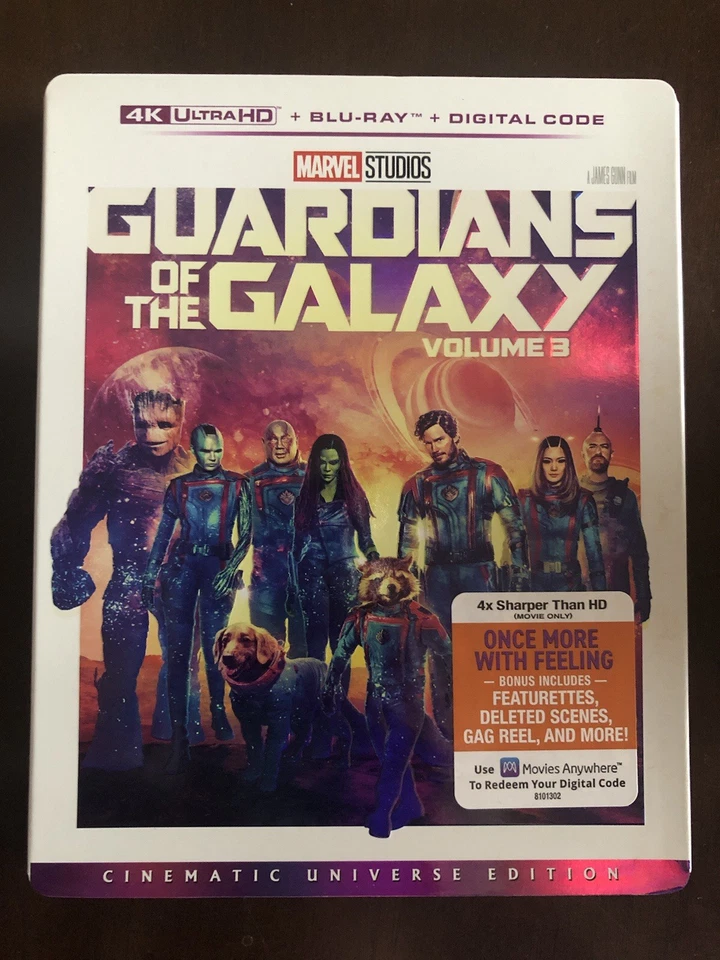 GUARDIANS OF THE GALAXY VOL. 3 - 4K ULTRA HD COMBO PACK - Image 1 of 1