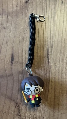 Harry Potter With Wand Keychain With Clip Chibi-Style Super Cute Ships Fast - Image 1 of 4
