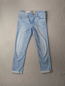 Pantalones de mezclilla para mujer Pilcro and the Letterpress 28 Stet Fit Bella recortados azules - Imagen 1 de 18