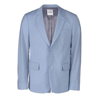 Sandro Men's Blazer Jacket Size 50 Suit Jacket 100% Virgin Wool SHPVE00768 - Image 1 of 4