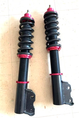 CAJA ABIERTA VENTA FINAL 2X Coilover delantero para Volkswagen Golf III MK3 93-98 ROJO Foto 1 de 3