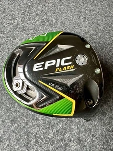 Callaway EPIC Flash Sub Zero Driver Head Only 9 Degree Right-Handed Used #50 - Picture 1 of 7