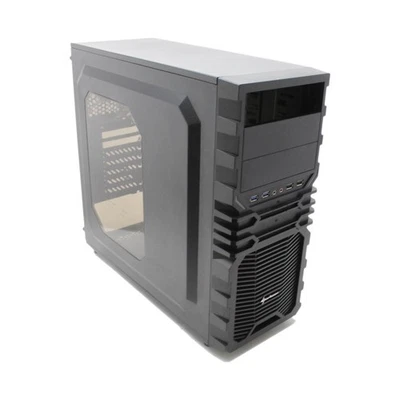 Sharkoon VG4-W Blau ATX PC Gehäuse MidTower USB 3.0 Seitenfenster    #307311 - Bild 1 von 4
