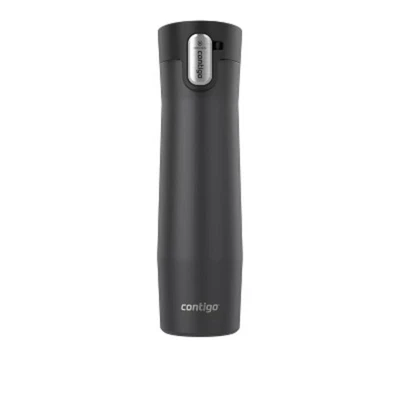 Taza de viaje Contigo 24 oz West Loop 3.0 sello automático negro mate Foto 1 de 4