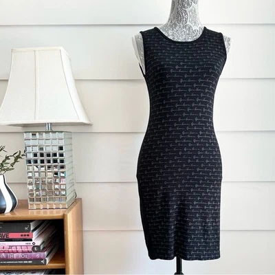 Versus Gianni Versace Signature Logo Bodycon Dress - Image 1 of 4