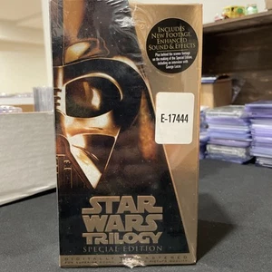Star Wars Trilogy Special Gold Edition 1997 Vhs Box Set Factory SEALED Vintage - Picture 1 of 5