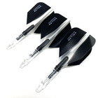Harrows Carbon 360 Dart Stems + Retina Flights Accessory Kit (Short 35mm Shafts)