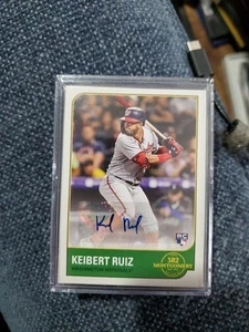 22 Topps Montgomery Club Set 1 With Keibert Ruiz Rc Auto - Picture 1 of 3