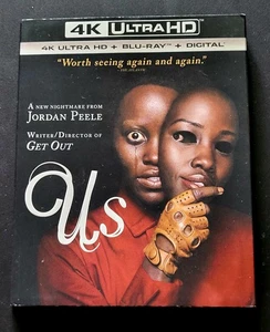 Brand New & Sealed Jordan Peele's US 2019 Blu-ray DVD - Picture 1 of 2