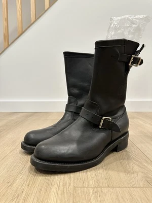 Chippewa Boots Black Engineer 97863 Size 12EE - Image 1 of 4