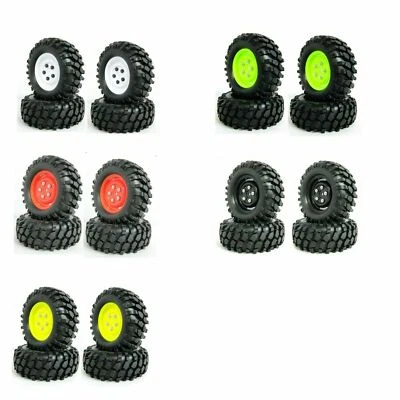 1.9' Climbing Wheels Tires 96mm 4Pcs For 1/10 D90 SCX10 Rock Crawler RC Car HOT - Image 1 of 4