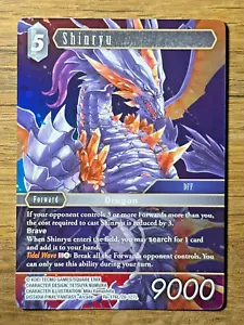 Final Fantasy TCG Legacy Collection Shinryu Re-176L/20-127L *FOIL* Legend DFF - Picture 1 of 2
