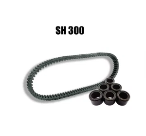 CINGHIA TRASMISSIONE RULLI 19 GR HONDA SH 300 2007 2020 ORIGINALE MITSUBOSHI 300 - Foto 1 di 2