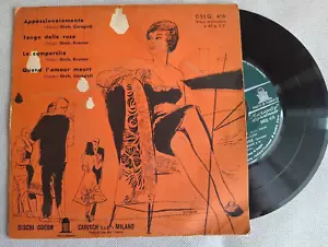 CERAGIOLI APPASSIONATAMENTE EP RARO ART COVER CREPAX ORANGE ITALIA 45 RPM 7" - Foto 1 di 1