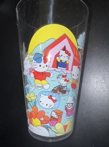 McDonald’s Collector's Glasses 2024 Snoopy & Hello Kitty Glass HK Peanuts - Picture 1 of 3