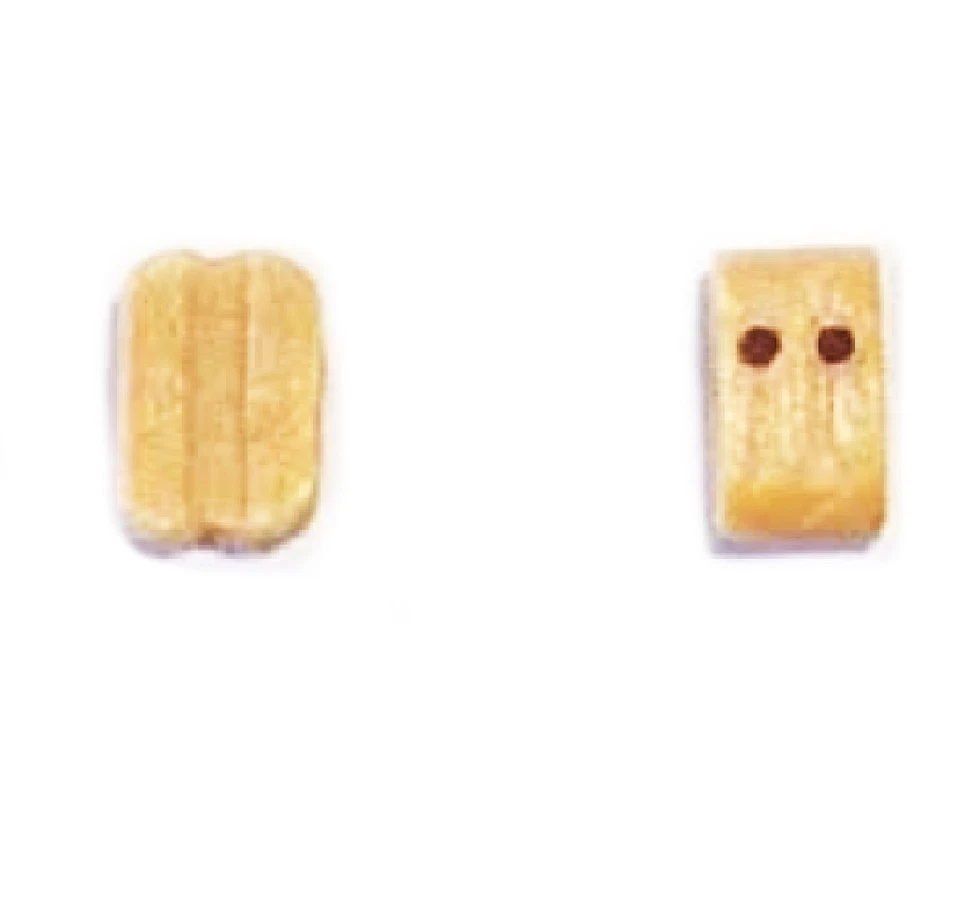 BOZZELLI Holz Buchsbaum 10mm 2 Löcher (10) Zubehör Modellbau Schiff MANTUA 37081 - Bild 1 von 1