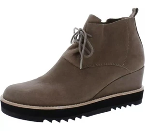 Eileen Fisher Falcon Suede Slip On Ankle Booties Boots Size 11 New - Picture 1 of 10