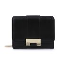 Leather Short Wallet Large Capacity Card Bag Fashion Zipper Purse  Women