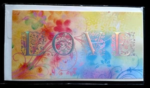 E48) Carte "LOVE" + enveloppes - Neuf - - Foto 1 di 2
