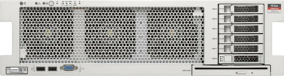 SUN Oracle SPARC T5-2 / 2x 3.6Ghz/ 512Gb/ 2 x 600GbHd, (**32x16Gb Dimms**) - Image 1 of 1