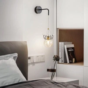 Bedroom Wall Lights Home Wall Lamp Hallway Glass Wall Lighting Hotel Wall Sconce - Picture 1 of 6