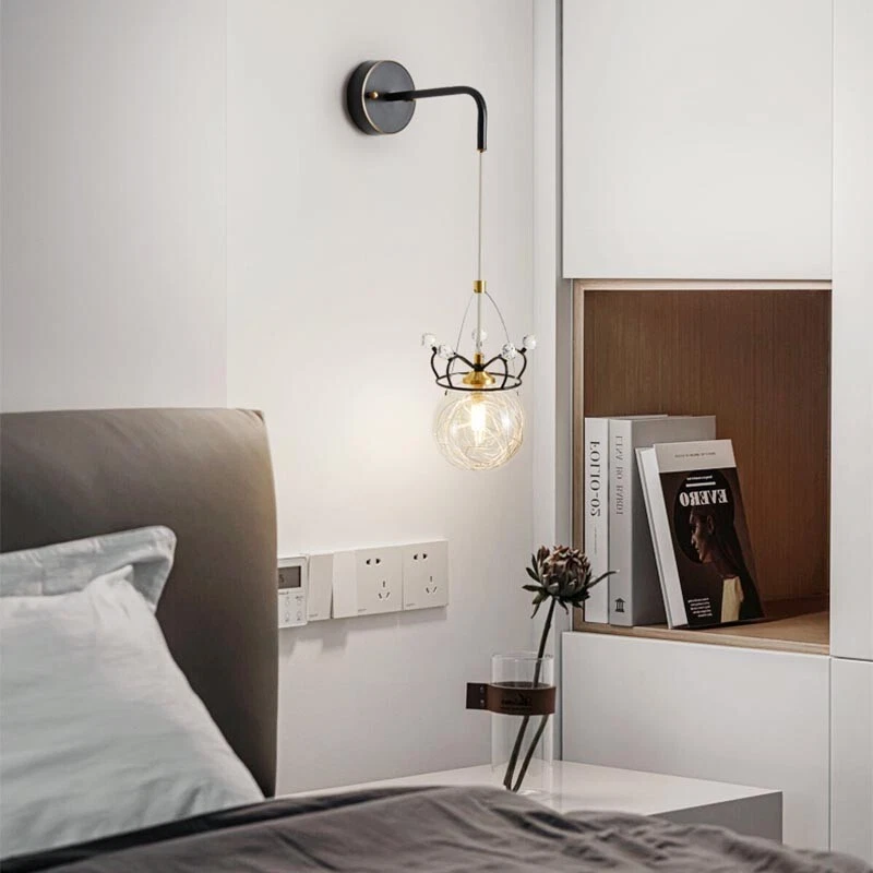 Bedroom Wall Lights Home Wall Lamp Hallway Glass Wall Lighting Hotel Wall Sconce - Image 1 of 4