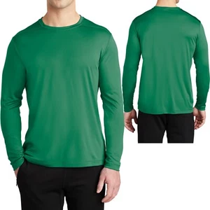 Herren Langarm Angeln T-Shirt UPF 50 Boot UV Feuchtigkeitsableitend XS-XL 2X 3X 4X - Bild 1 von 18