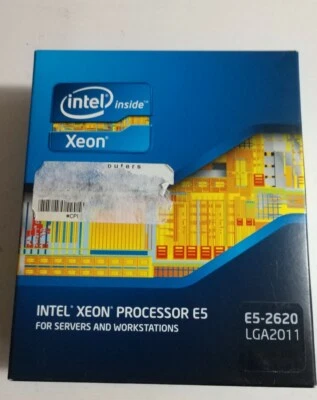 Intel BX80621E52620 SR0KW Xeon E5-2620 15M Cache, 2.00 GHz, 7.20 GT/s QPI NEW - Image 1 of 4