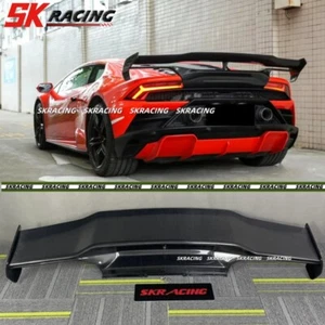 Alerón trasero de fibra de carbono para Lamborghini Huracan LP610 LP580 EVO - Imagen 1 de 24