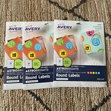 Avery Lots De 3 Labelle ronde Pour tout tupes de supports 720 Labels