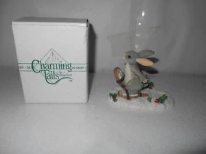 Fitz & Floyd Charming Tails “Binkey Snow Shoeing" 87/580 Dean Griff - Picture 1 of 9