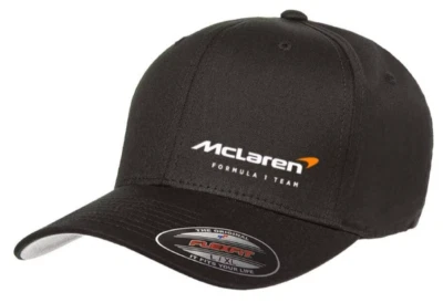 Gorra de béisbol McLaren Fórmula 1 Team Racing 5001 Flexfit negra S/M y L/XL Foto 1 de 4