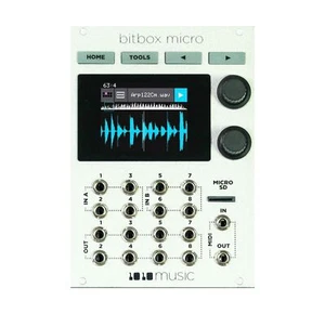 Bitbox Micro Eurorack Compact Sampler with Touchscreen - White - Picture 1 of 2