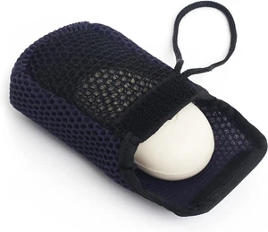 Exfoliating Bar Soap Pouch Dual-Sided Body Scrubber - Fits Standard Size Soap Ba - Picture 1 of 12