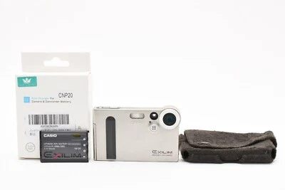 [NEAR MINT] CASIO EXILIM EX-M1 Silver Compact Digital Camera From JAPAN - Image 1 of 4