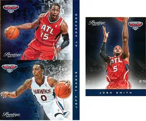2012-13 Prestige Al Horford, Josh Smith Jeff Teague Atlanta Hawks NM NBA Single - Picture 1 of 1