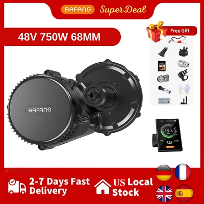 Bafang BBS02B 48V750W 68mm Mid Drive Motor DIY Ebike Conversion Kit - Image 1 of 4