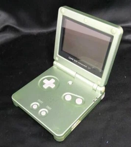 Nintendo Game Boy Advance GBA SP Pearl Green System AGS 001 W/Charger - Picture 1 of 7