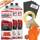 Aerosol Spray Paint Kit For Ford Focus Sea Grey 6Dye 400ml Repair